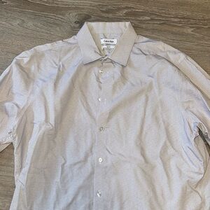 17 36/37 Calvin Klein Dress Shirt Slim Fit